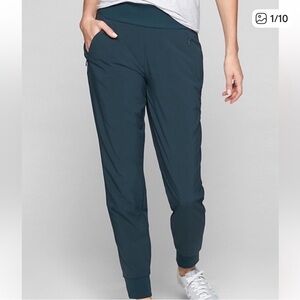 Athleta Dark Teal Joggers